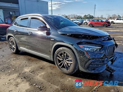 Czwarte zdjęcie samochodu z boku: 2021 MERCEDES-BENZ GLA 35 AMG VIN:W1N4N5BB7MJ233865 - miniatura