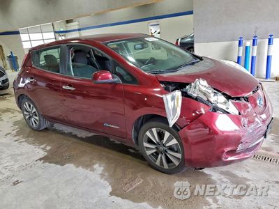 Czwarte zdjęcie samochodu z boku: 2016 NISSAN LEAF SV VIN:1N4BZ0CP9GC309035 - miniatura