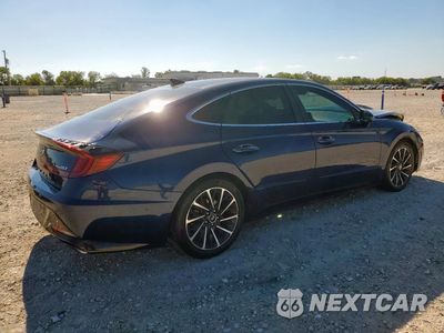 Trzecie zdjęcie samochodu z tyłu: 2021 HYUNDAI SONATA LIMITED VIN:5NPEH4J25MH130712 - miniatura
