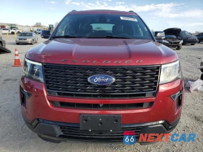 Piąte zdjęcie samochodu w środku: 2018 FORD EXPLORER SPORT VIN:1FM5K8GT6JGA56074 - miniatura