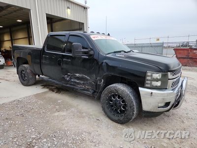 Czwarte zdjęcie samochodu z boku: 2013 CHEVROLET SILVERADO K2500 HEAVY DUTY LT VIN:1GC1KXC83DF192607 - miniatura