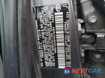 Zdjęcie 12 z 12 samochodu: 2017 TOYOTA YARIS 5-DOOR L FLEET VIN:VNKKTUD30HA079484 - miniatura
