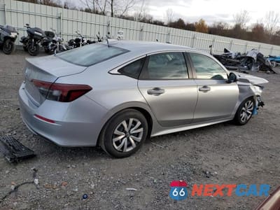 Trzecie zdjęcie samochodu z tyłu: 2025 HONDA CIVIC LX VIN:2HGFE2F20SH601246 - miniatura