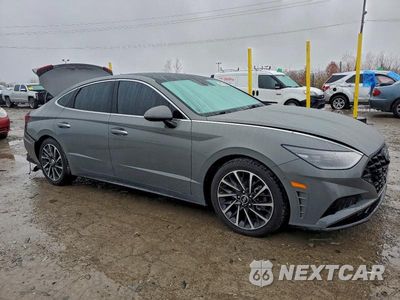Czwarte zdjęcie samochodu z boku: 2022 HYUNDAI SONATA LIMITED VIN:KMHL34J24NA223988 - miniatura
