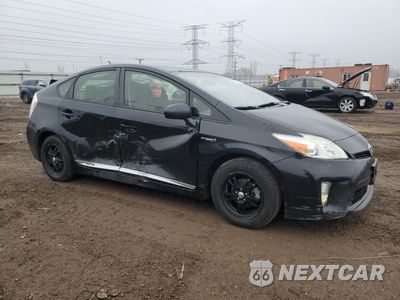 Czwarte zdjęcie samochodu z boku: 2014 TOYOTA PRIUS VIN:JTDKN3DU5E0381229 - miniatura