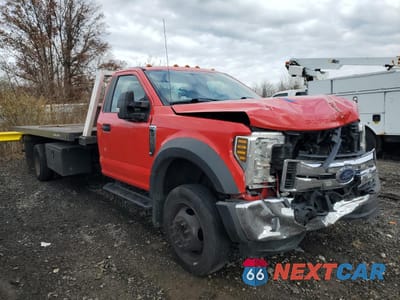 Czwarte zdjęcie samochodu z boku: 2019 FORD F550 SUPER DUTY ROLLBACK TRUCK VIN:1FDUF5HY8KDA07938 - miniatura