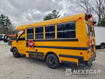 Trzecie zdjęcie samochodu z tyłu: 2014 CHEVROLET EXPRESS SCHOOL BUS VIN:1GB3G2BG6E1140087 - miniatura