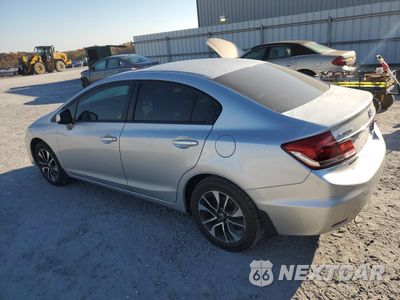 Drugie zdjęcie samochodu z przodu: 2013 HONDA CIVIC EXL VIN:19XFB2F94DE066005 - miniatura