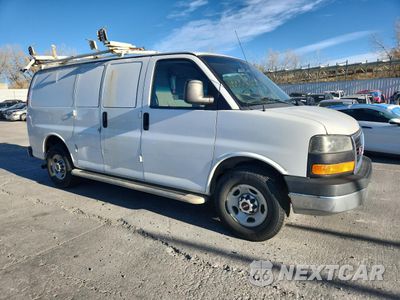Czwarte zdjęcie samochodu z boku: 2014 GMC SAVANA G2500 DELIVERY VAN VIN:1GTW7FCA8E1902071 - miniatura