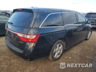 Trzecie zdjęcie samochodu z tyłu: 2013 HONDA ODYSSEY TOURING VIN:5FNRL5H93DB047514 - miniatura