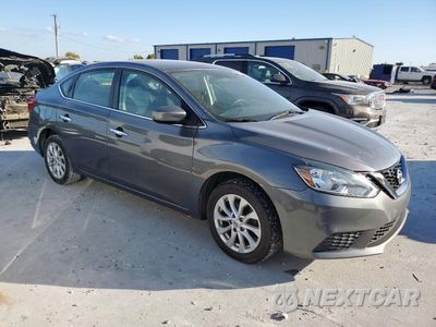 Czwarte zdjęcie samochodu z boku: 2019 NISSAN SENTRA SV VIN:3N1AB7AP9KL628375 - miniatura