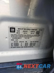 Zdjęcie 13 z 13 samochodu: 2018 BUICK ENCORE PREFERRED II VIN:KL4CJBSB4JB682112 - miniatura