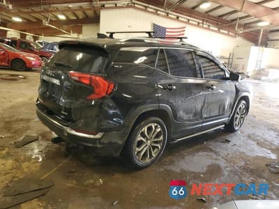 Trzecie zdjęcie samochodu z tyłu: 2018 GMC TERRAIN SLT VIN:3GKALVEX4JL155318 - miniatura