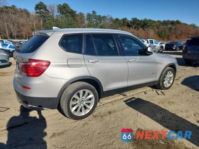 Trzecie zdjęcie samochodu z tyłu: 2014 BMW X3 XDRIVE28I VIN:5UXWX9C53E0D31147 - miniatura