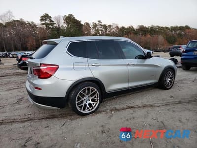 Trzecie zdjęcie samochodu z tyłu: 2011 BMW X3 XDRIVE35I VIN:5UXWX7C50BL730089 - miniatura