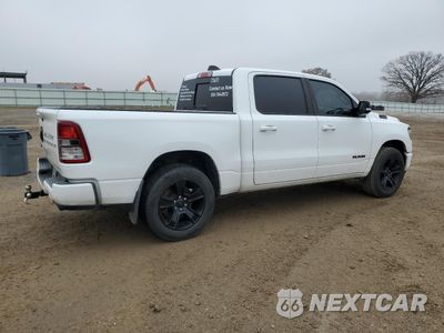 Trzecie zdjęcie samochodu z tyłu: 2022 RAM 1500 BIG HORN/LONE STAR VIN:1C6RREFT8NN156865 - miniatura