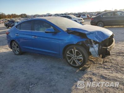 Czwarte zdjęcie samochodu z boku: 2017 HYUNDAI ELANTRA SE VIN:KMHD84LF4HU143499 - miniatura