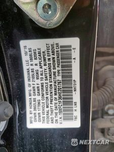 Zdjęcie 13 z 14 samochodu: 2017 HONDA CIVIC EX VIN:19XFC1F36HE201767 - miniatura