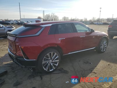 Trzecie zdjęcie samochodu z tyłu: 2025 CADILLAC LYRIQ LUXURY VIN:1GYKPTRL3SZ301552 - miniatura