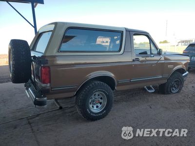Trzecie zdjęcie samochodu z tyłu: 1989 FORD BRONCO U100 VIN:1FMEU15N5KLA05700 - miniatura