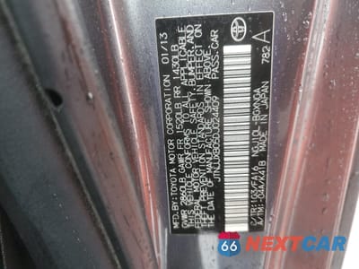 Zdjęcie 12 z 14 samochodu: 2013 TOYOTA SCION IQ VIN:JTNJJXB05DJ024409 - miniatura