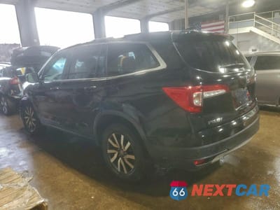 Drugie zdjęcie samochodu z przodu: 2019 HONDA PILOT EXL VIN:5FNYF6H57KB054937 - miniatura