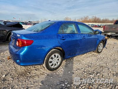 Trzecie zdjęcie samochodu z tyłu: 2010 TOYOTA COROLLA BASE VIN:1NXBU4EE1AZ176831 - miniatura