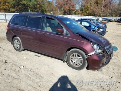 Czwarte zdjęcie samochodu z boku: 2007 HONDA ODYSSEY EXL VIN:5FNRL38667B407857 - miniatura