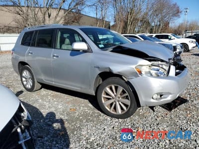 Czwarte zdjęcie samochodu z boku: 2010 TOYOTA HIGHLANDER HYBRID LIMITED VIN:JTEJW3EH9A2046852 - miniatura