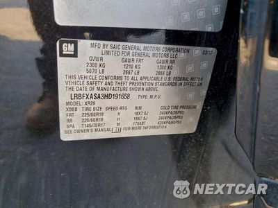 Zdjęcie 13 z 13 samochodu: 2017 BUICK ENVISION PREFERRED VIN:LRBFXASA3HD191658 - miniatura