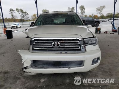 Piąte zdjęcie samochodu w środku: 2019 TOYOTA SEQUOIA PLATINUM VIN:5TDDY5G14KS171632 - miniatura