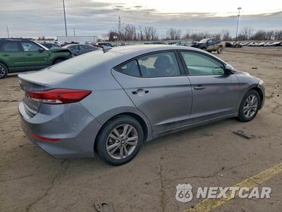 Trzecie zdjęcie samochodu z tyłu: 2018 HYUNDAI ELANTRA SEL VIN:KMHD84LF9JU607831 - miniatura