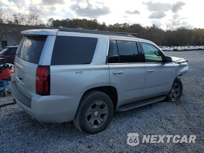 Trzecie zdjęcie samochodu z tyłu: 2019 CHEVROLET TAHOE C1500 LS VIN:1GNSCAKC1KR351857 - miniatura