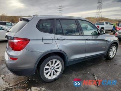 Trzecie zdjęcie samochodu z tyłu: 2017 BMW X3 XDRIVE28I VIN:5UXWX9C54H0D98036 - miniatura