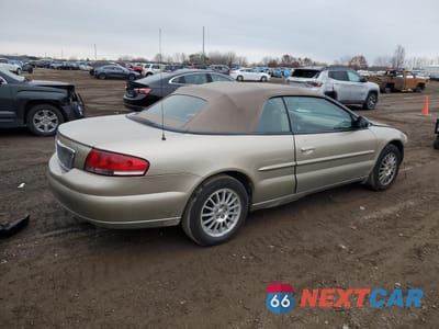 Trzecie zdjęcie samochodu z tyłu: 2004 CHRYSLER SEBRING LXI VIN:1C3EL55R44N390678 - miniatura