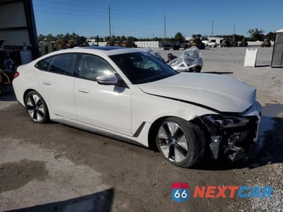 Czwarte zdjęcie samochodu z boku: 2023 BMW I4 EDRIVE 35 VIN:WBY43AW06PFP36470 - miniatura