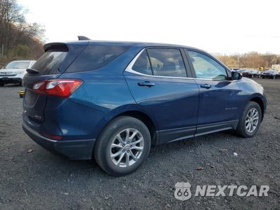Trzecie zdjęcie samochodu z tyłu: 2021 CHEVROLET EQUINOX LT VIN:3GNAXUEV2ML394502 - miniatura