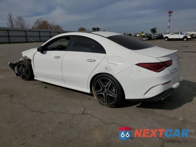Drugie zdjęcie samochodu z przodu: 2023 MERCEDES-BENZ CLA 250 4MATIC VIN:W1K5J4HB9PN389613 - miniatura