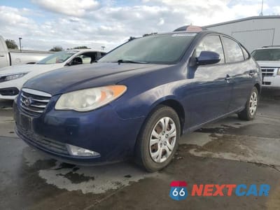 2010 HYUNDAI ELANTRA BLUE KMHDU4AD7AU923385 - główne zdjęcie licytacji z USA - miniatura