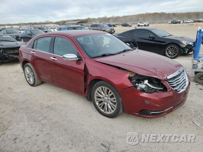 Czwarte zdjęcie samochodu z boku: 2012 CHRYSLER 200 LIMITED VIN:1C3CCBCG7CN219204 - miniatura