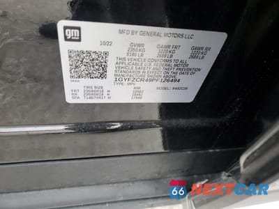 Zdjęcie 12 z 13 samochodu: 2023 CADILLAC XT4 PREMIUM LUXURY VIN:1GYFZCR49PF126494 - miniatura