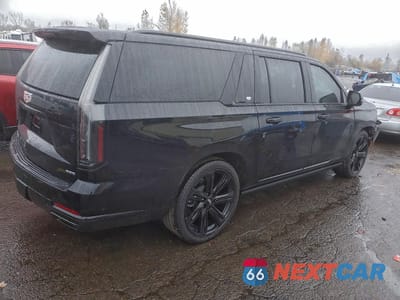 Trzecie zdjęcie samochodu z tyłu: 2025 CADILLAC ESCALADE ESV SPORT PLATINUM VIN:1GYS9RRL3SR317487 - miniatura
