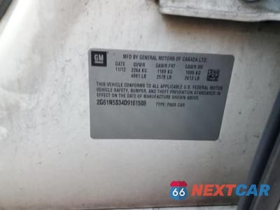 Zdjęcie 13 z 13 samochodu: 2013 CADILLAC XTS VIN:2G61N5S34D9161508 - miniatura