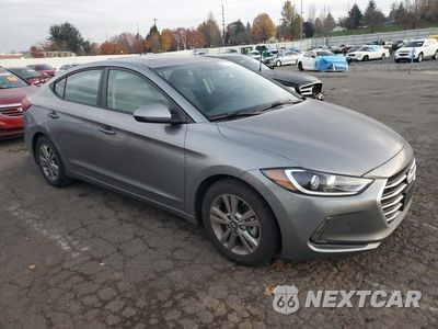 Czwarte zdjęcie samochodu z boku: 2018 HYUNDAI ELANTRA SEL VIN:KMHD84LFXJU498618 - miniatura