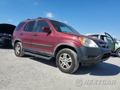 Czwarte zdjęcie samochodu z boku: 2004 HONDA CR-V EX VIN:JHLRD78864C014362 - miniatura