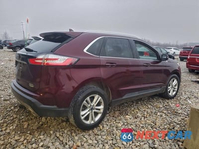 Trzecie zdjęcie samochodu z tyłu: 2019 FORD EDGE SEL VIN:2FMPK3J9XKBB45129 - miniatura
