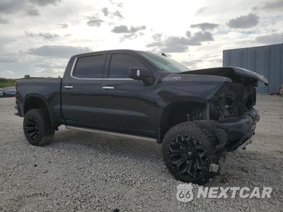 Czwarte zdjęcie samochodu z boku: 2020 CHEVROLET SILVERADO K1500 HIGH COUNTRY VIN:3GCUYHEL7LG328172 - miniatura