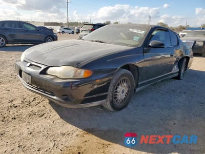 2002 CHEVROLET MONTE CARLO LS 2G1WW12EX29268529 - główne zdjęcie licytacji z USA - miniatura