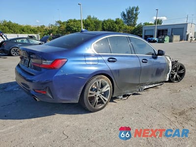 Trzecie zdjęcie samochodu z tyłu: 2020 BMW 330I VIN:3MW5R1J01L8B15357 - miniatura