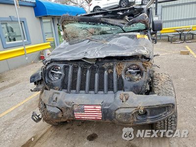 Piąte zdjęcie samochodu w środku: 2021 JEEP WRANGLER UNLIMITED SAHARA VIN:1C4HJXEG1MW555878 - miniatura